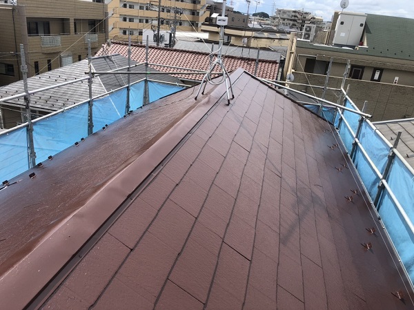 東京都町田市　屋根塗装　カラーシュミレーション　再塗装