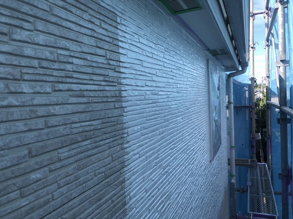 東京都町田市　外壁塗装　塗装工事の工程 (2)