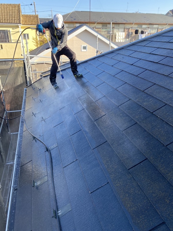 東京都町田市　屋根塗装・外壁塗装　高圧洗浄が必要な理由 (1)