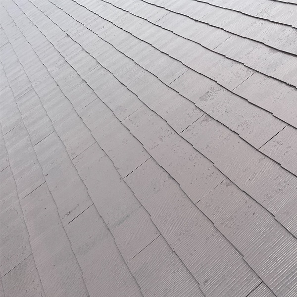 東京都町田市　アパート　屋根塗装・外壁塗装　化粧スレート屋根の塗装 (2)