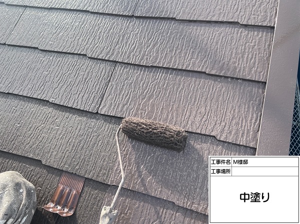 東京都町田市・M様邸　屋根塗装・外壁塗装　遮熱塗料で塗装をしました！ (2)