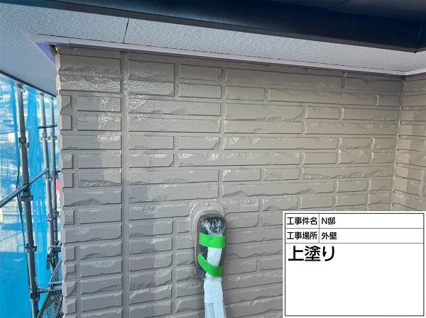 東京都町田市・N様邸　屋根塗装・外壁塗装　エスケープレミアムシリコン (3)