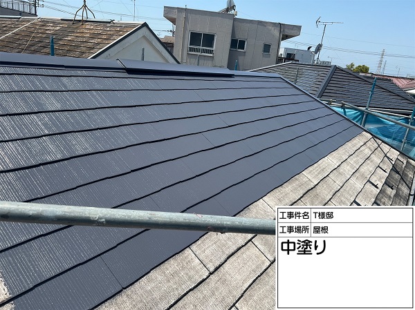 東京都町田市・T様邸　屋根塗装・外壁塗装　スーパーシャネツサーモSi (2)