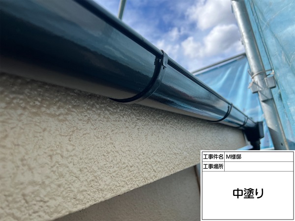 東京都町田市・M様邸　外壁塗装・屋根塗装　雨樋塗装で美観が向上しました！ (1)