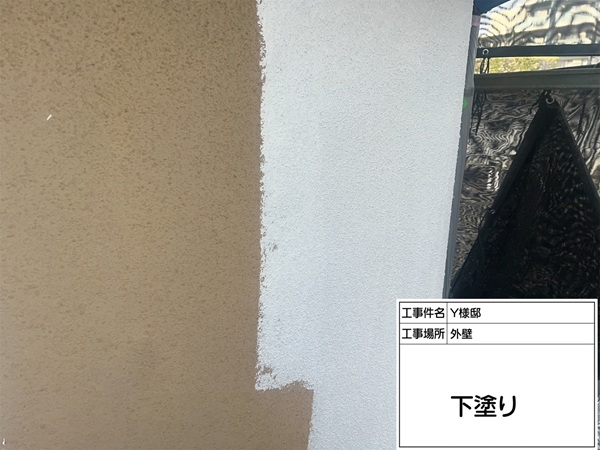 ブラウン系の外壁を明るいクリーム色へ塗り替え(東京都町田市・Y様邸③) (1)