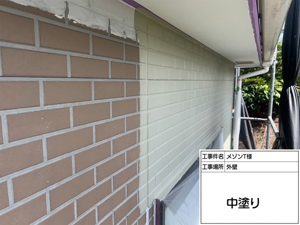 東京都町田市・マンション④外壁塗装で美しい艶に！耐候性も向上しました (2)