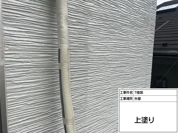 東京都町田市T様邸外壁塗装・屋根塗装④高コスパ塗料パーフェクトトップSiで耐久性アップ! (1)