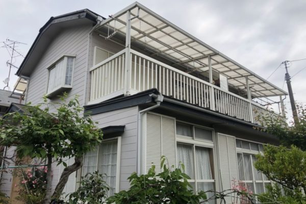 横浜市港北区　外壁屋根付帯部塗装　ファインシリコンセラUV　パラサーモ (1)