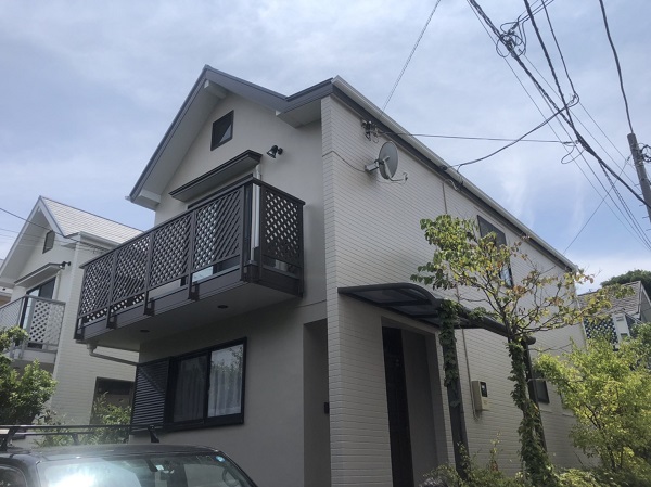 東京都町田市　外壁塗装　屋根塗装　付帯部塗装　完工　定期訪問サポート (3)