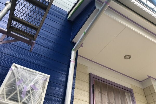 東京都町田市　外壁塗装　木目調サイディング　エスケー化研 プレミアムシリコン ラジカル制御式