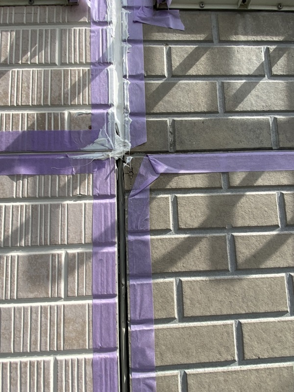 東京都町田市　外壁塗装　シーリング打ち替え工事　シーリングとは　工事の工程 (2)