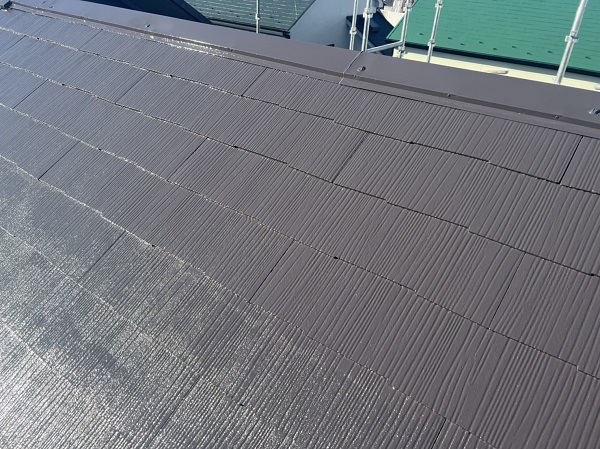 東京都町田市　屋根塗装・外壁塗装　屋根の色に遮熱効果が (1)