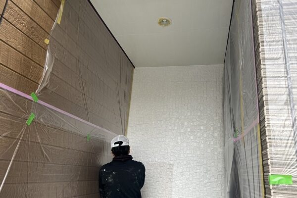 東京都町田市　屋根塗装・外壁塗装・防水工事　サイディング外壁の塗装① (3)
