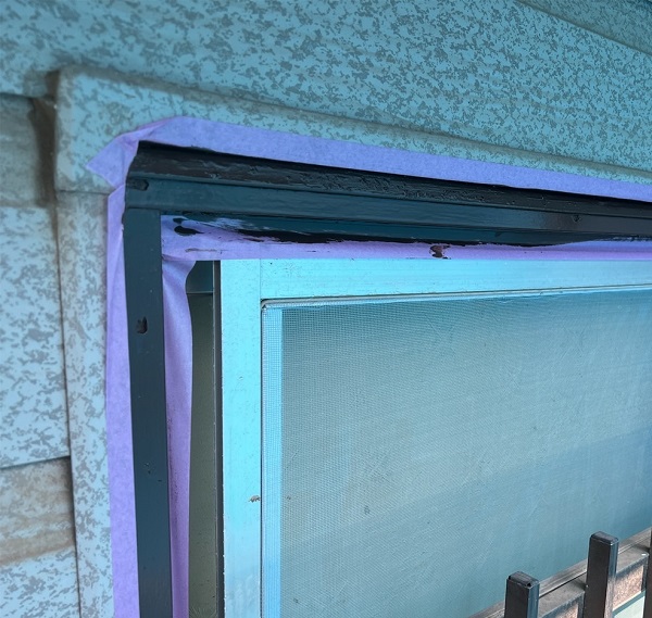 東京都町田市　S様邸　屋根塗装・外壁塗装　窓枠の塗装 (1)