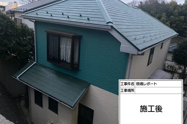 東京都町田市・N様邸　外壁塗装・屋根塗装　完工しました！！ (1)