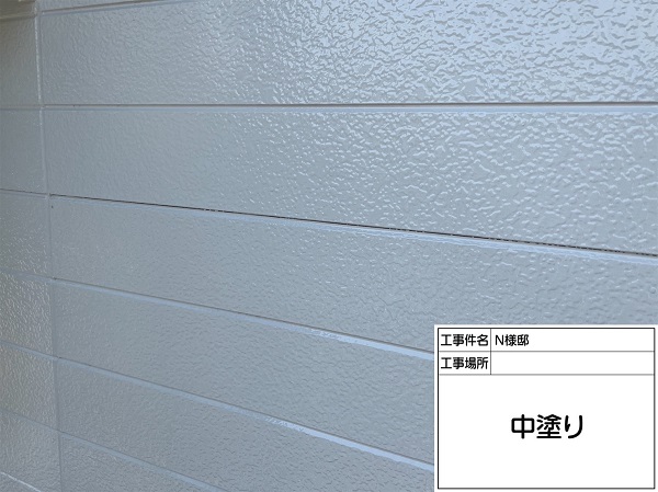 東京都町田市・N様邸　外壁塗装・屋根塗装　中塗りの重要性 (2)