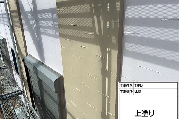 東京都町田市・T様邸④外壁塗装完成！ツートンカラーの艶消しで落ち着きのあるデザイン (1)