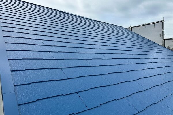 町田市・F様邸|外壁塗装・屋根塗装①グレーの屋根を爽やかなブルー系へ (1)